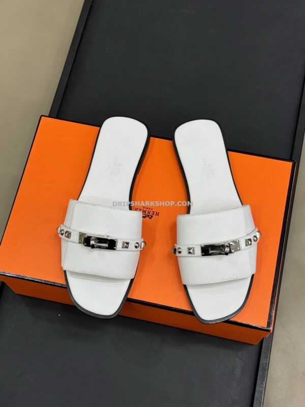 Sandalias Hermes - Blanco