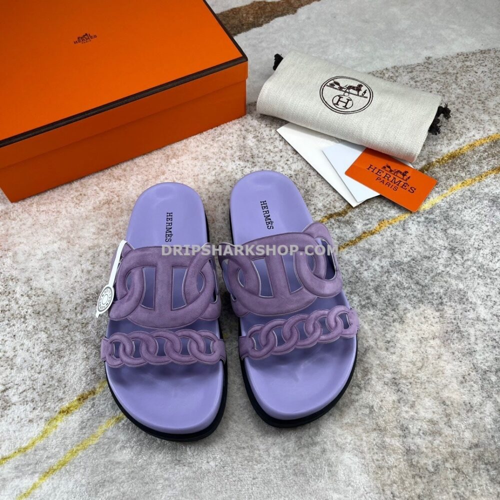 Sandalias Hermes - Morado