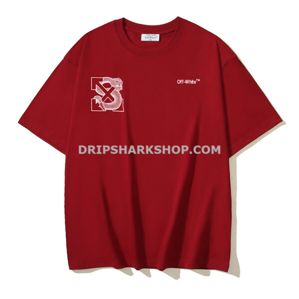 OFF WHITE T-shirt - Rojo