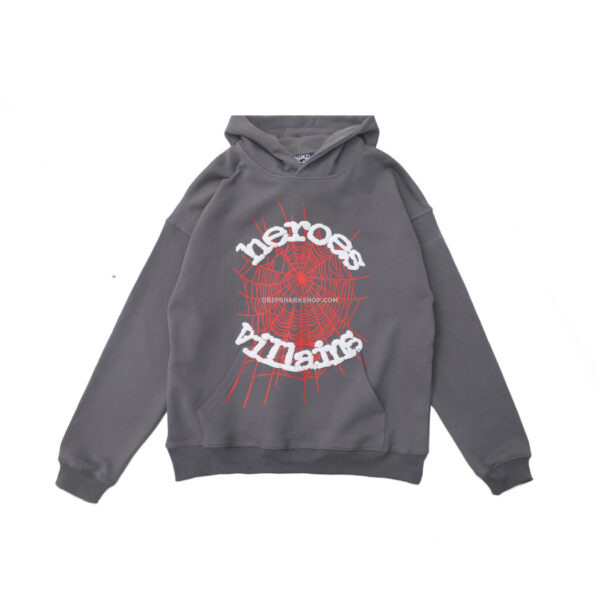 SP5DER Hoodie - Gris