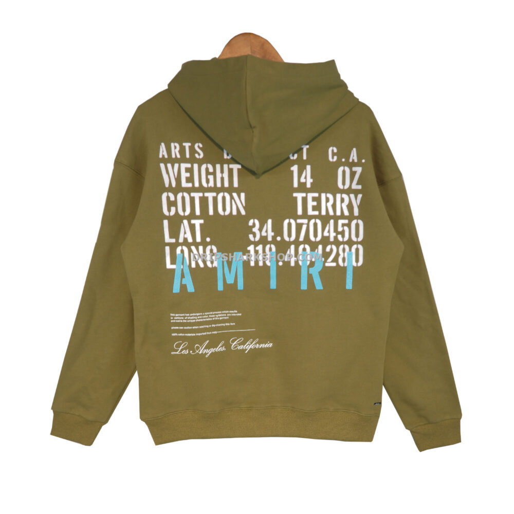 AMIRI HOODIE - Verde