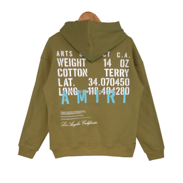 AMIRI HOODIE - Verde