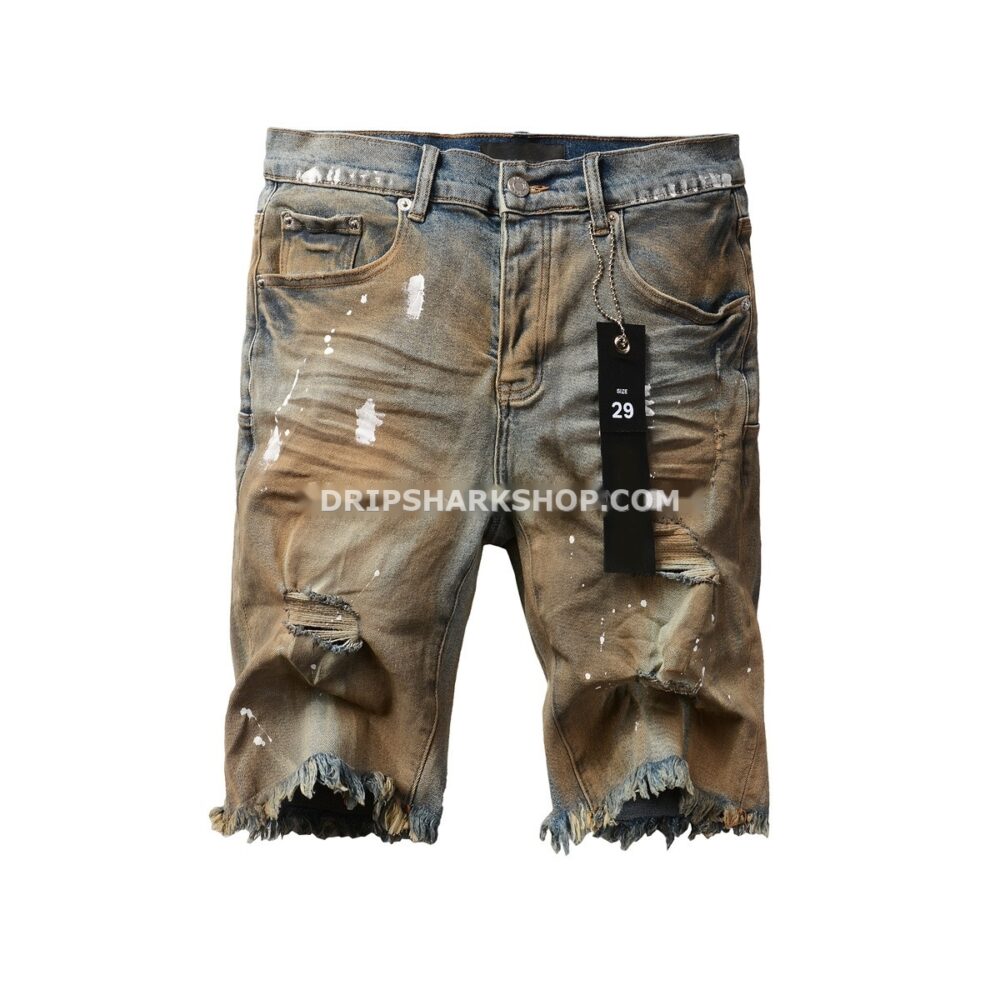 Vaqueros cortos Purple Brand