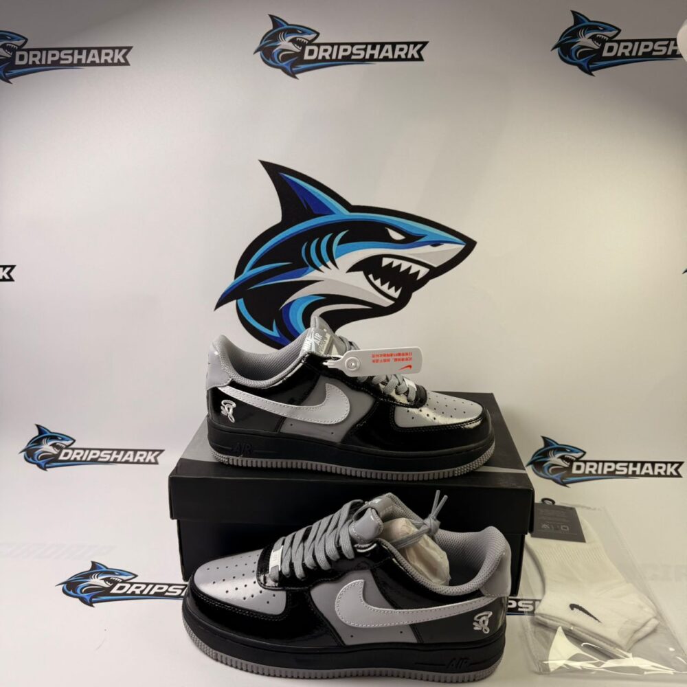 Nike air force 1 low X Syna Central Cee Black White Smoke Grey