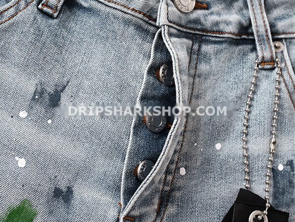 1338a217 Vaqueros cortos Purple Brand