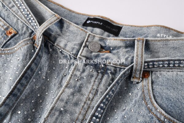 Vaqueros cortos Purple Brand