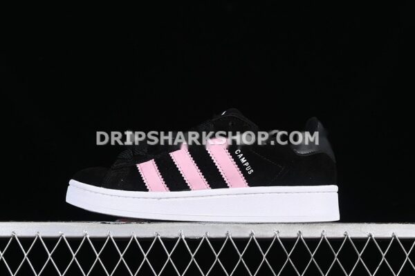 ADIDAS CAMPUS ‘CORE BLACK CLOUD WHITE TRUE PINK’