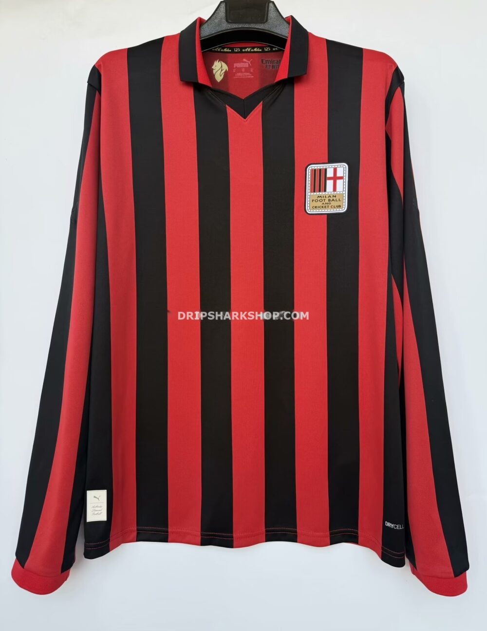 Camiseta AC Milan Edición Especial 125 aniversario 24/25 manga larga