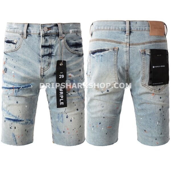 20d48f36 Vaqueros cortos Purple Brand
