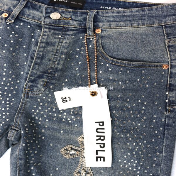 Vaqueros cortos Purple Brand