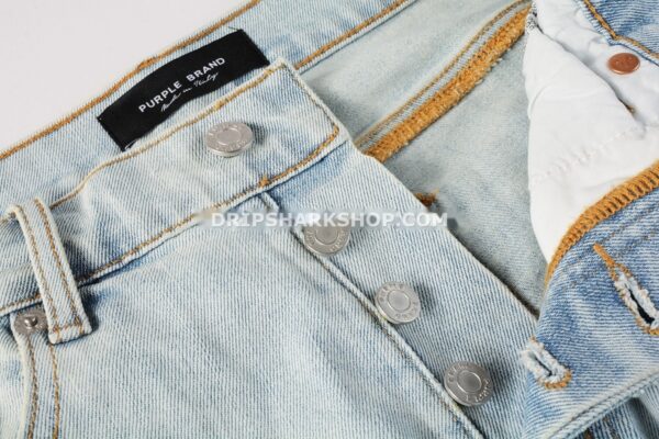 256a0fe7 Vaqueros cortos Purple Brand