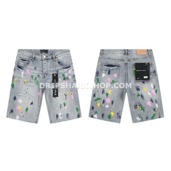 2b1a2740 Vaqueros cortos Purple Brand