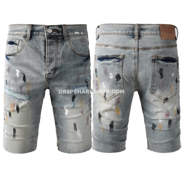 Vaqueros cortos Purple Brand