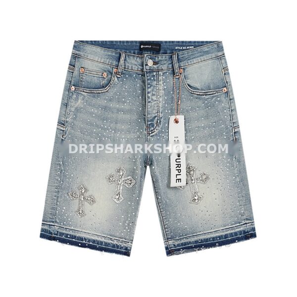 30c3c740 Vaqueros cortos Purple Brand