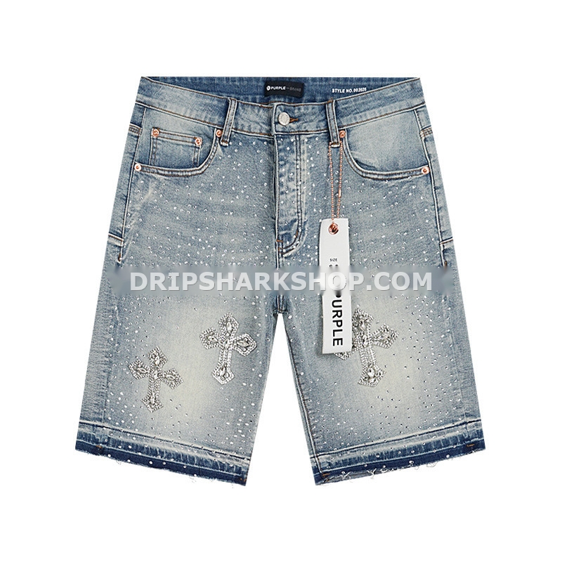 Vaqueros cortos Purple Brand