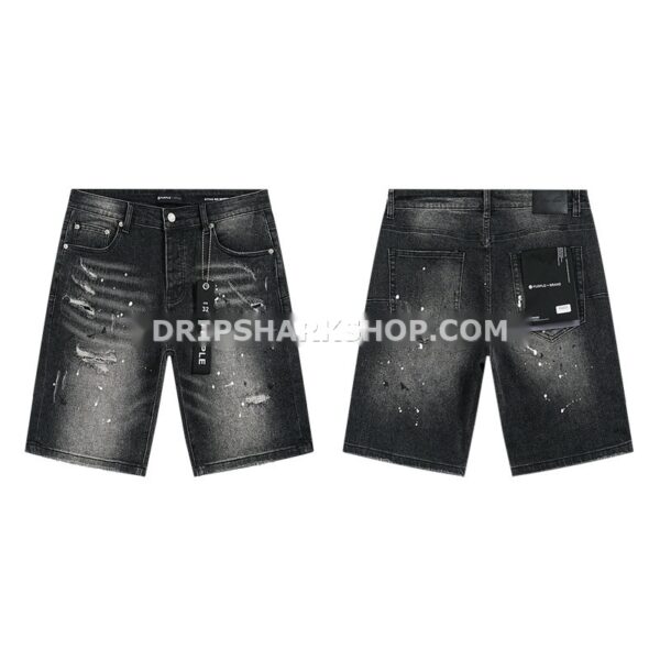 336932d5 Vaqueros cortos Purple Brand