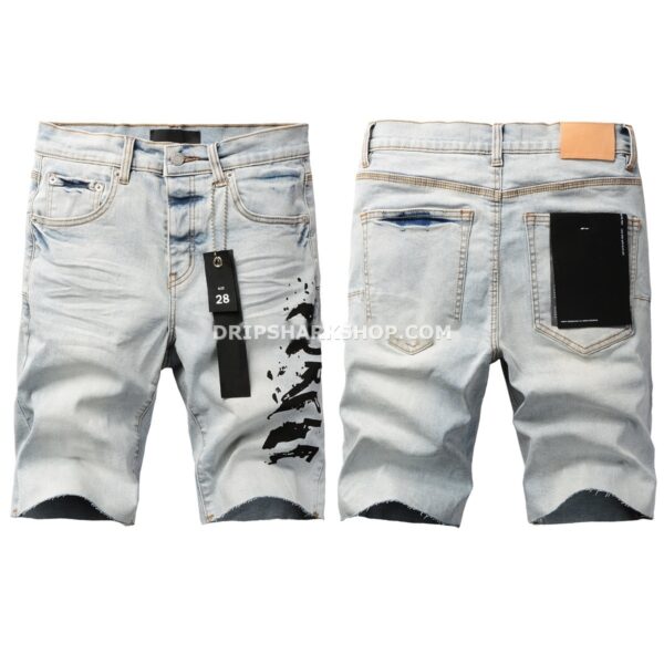 336fa7fa Vaqueros cortos Purple Brand