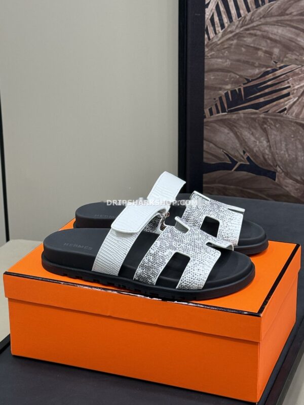 Chanclas Hermes - Gris - Gris