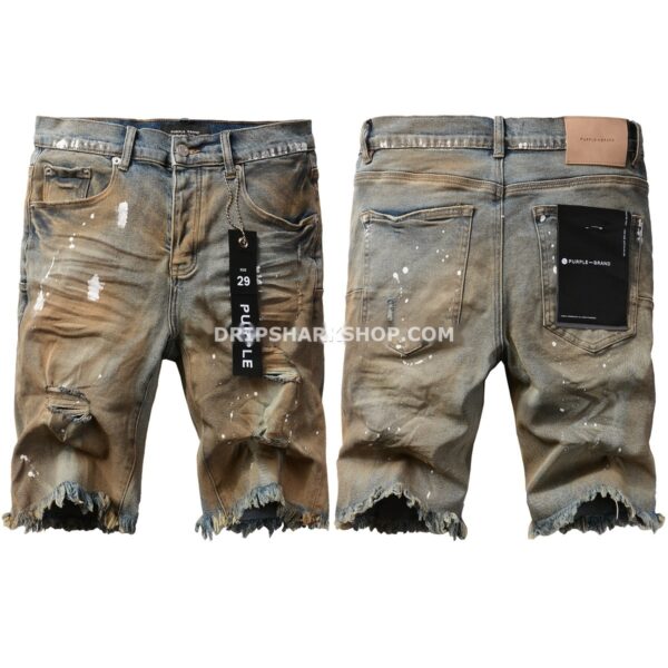 3a099620 Vaqueros cortos Purple Brand