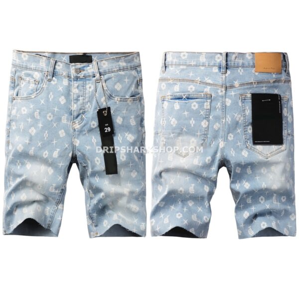 3f24ac7c Vaqueros cortos Purple Brand