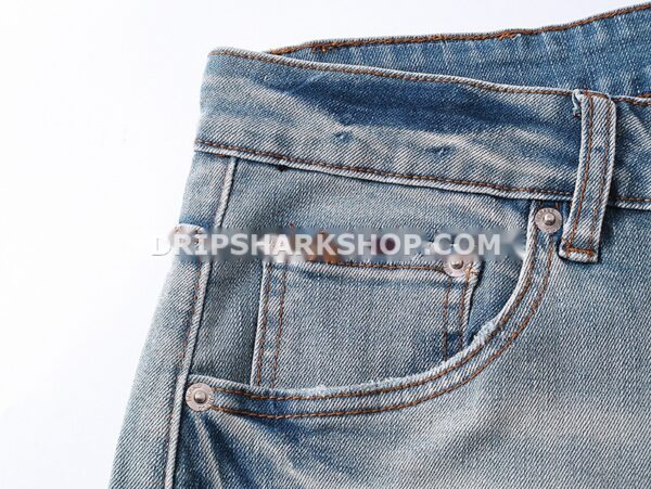 450db3ee Vaqueros cortos Purple Brand