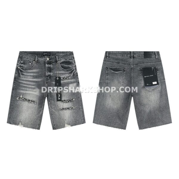 55d843f5 Vaqueros cortos Purple Brand