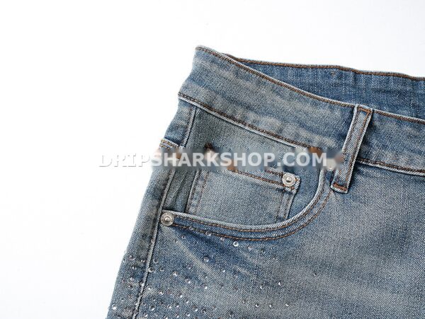 5894cf62 Vaqueros cortos Purple Brand