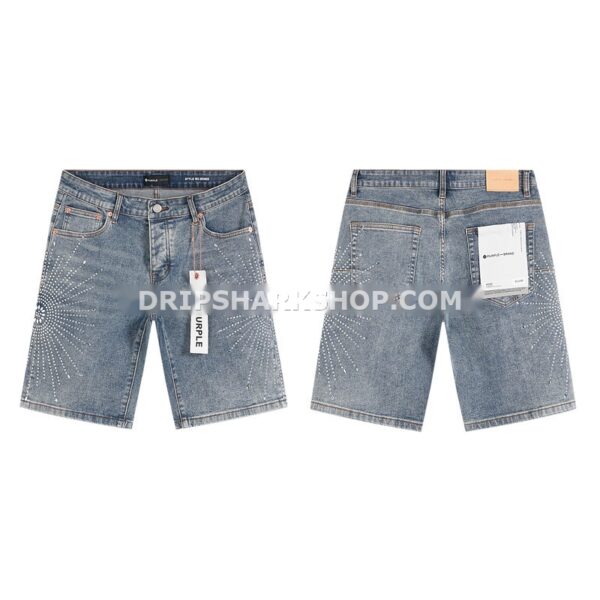 Vaqueros cortos Purple Brand