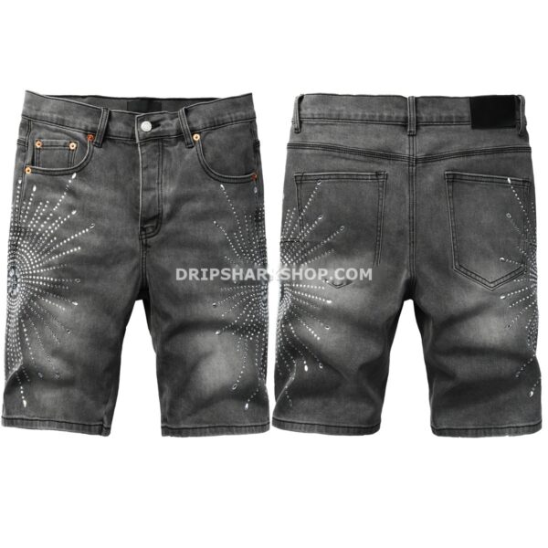 5dbf6aa2 Vaqueros cortos Purple Brand