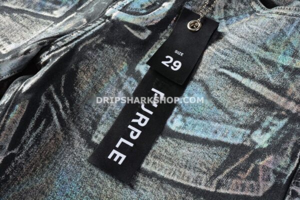 5e436276 Vaqueros cortos Purple Brand