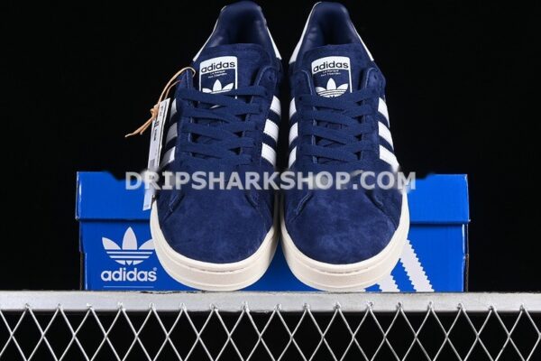 ADIDAS CAMPUS ‘DARK BLUE WHITE-CHALK WHITE’