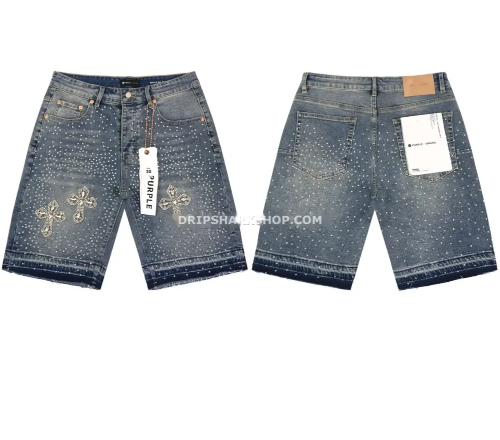 Vaqueros cortos Purple Brand