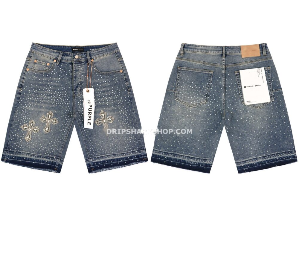 627b26db Vaqueros cortos Purple Brand