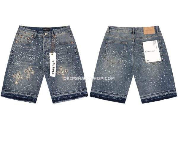 Vaqueros cortos Purple Brand