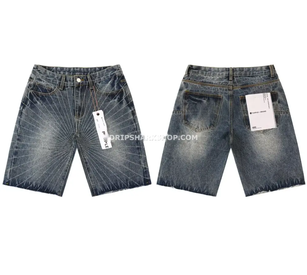 Vaqueros cortos Purple Brand