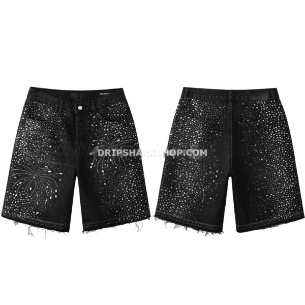 6fcc7504 Vaqueros cortos Purple Brand