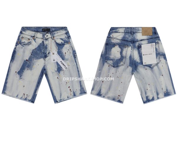 719752de Vaqueros cortos Purple Brand