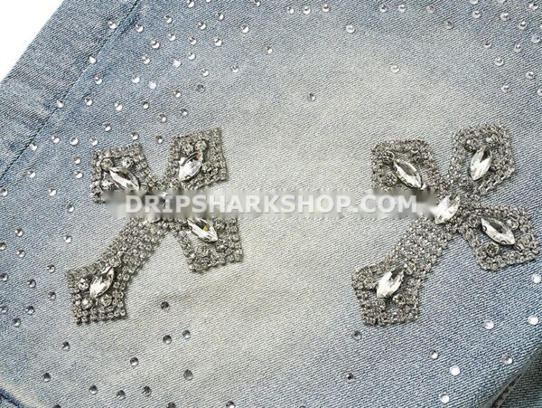 804153c7 Vaqueros cortos Purple Brand