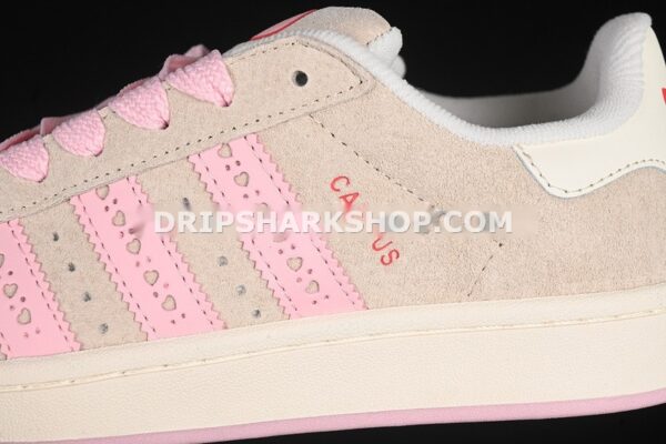 ADIDAS CAMPUS ‘CREAM WHITE SEMI PINK SPARK’