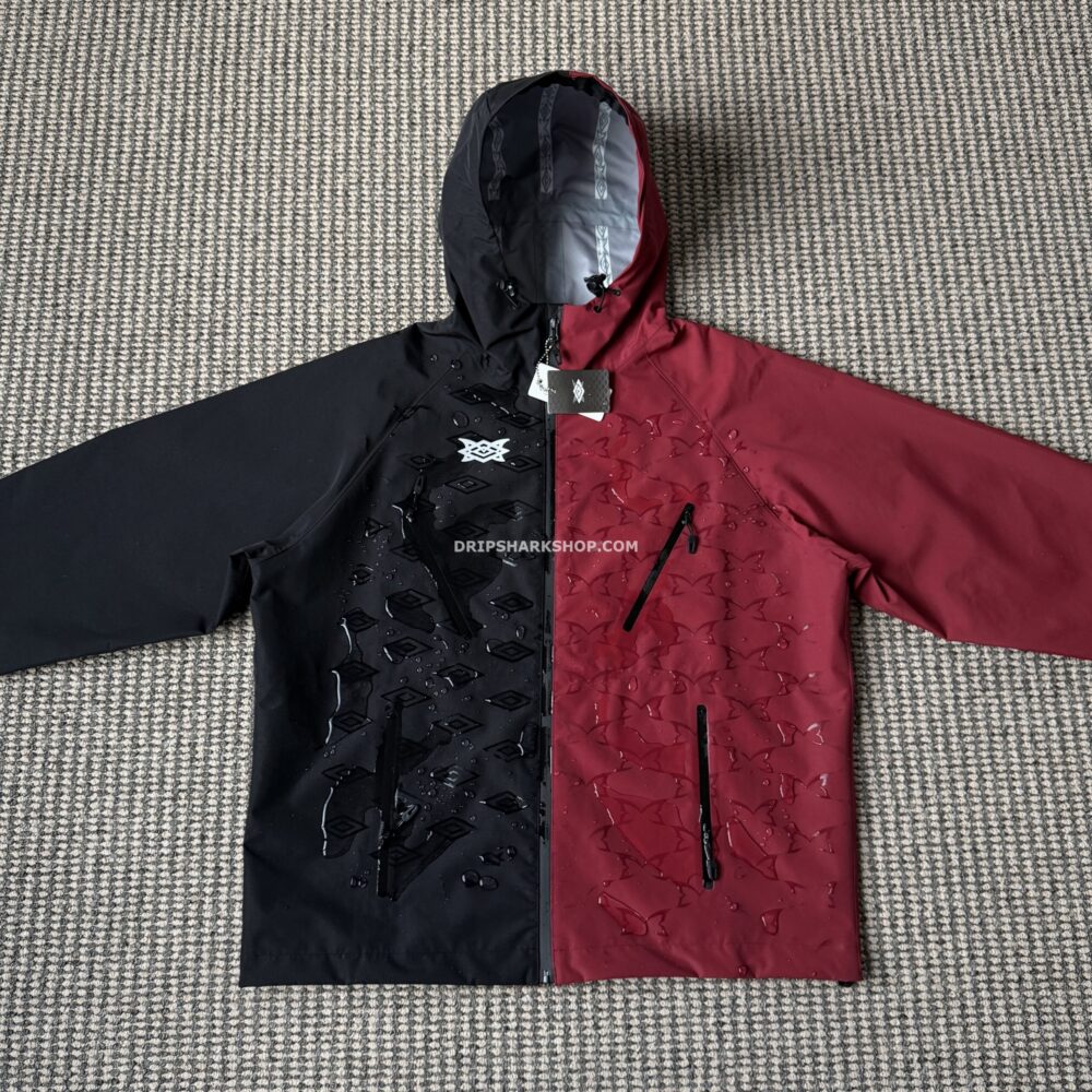 Sudadera Mertra negro y rojo