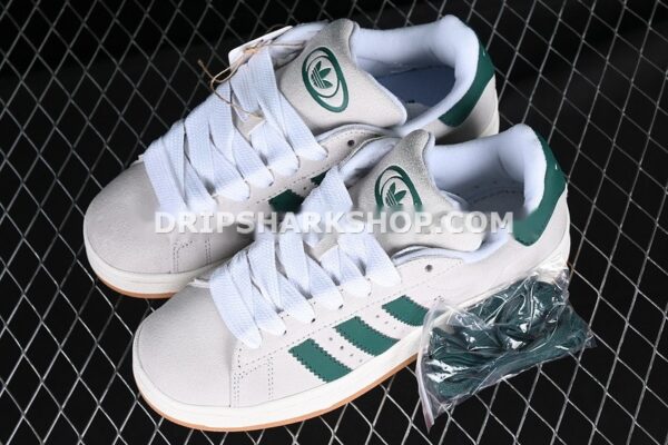 ADIDAS CAMPUS ‘CRYSTAL WHITE DARK GREEN’
