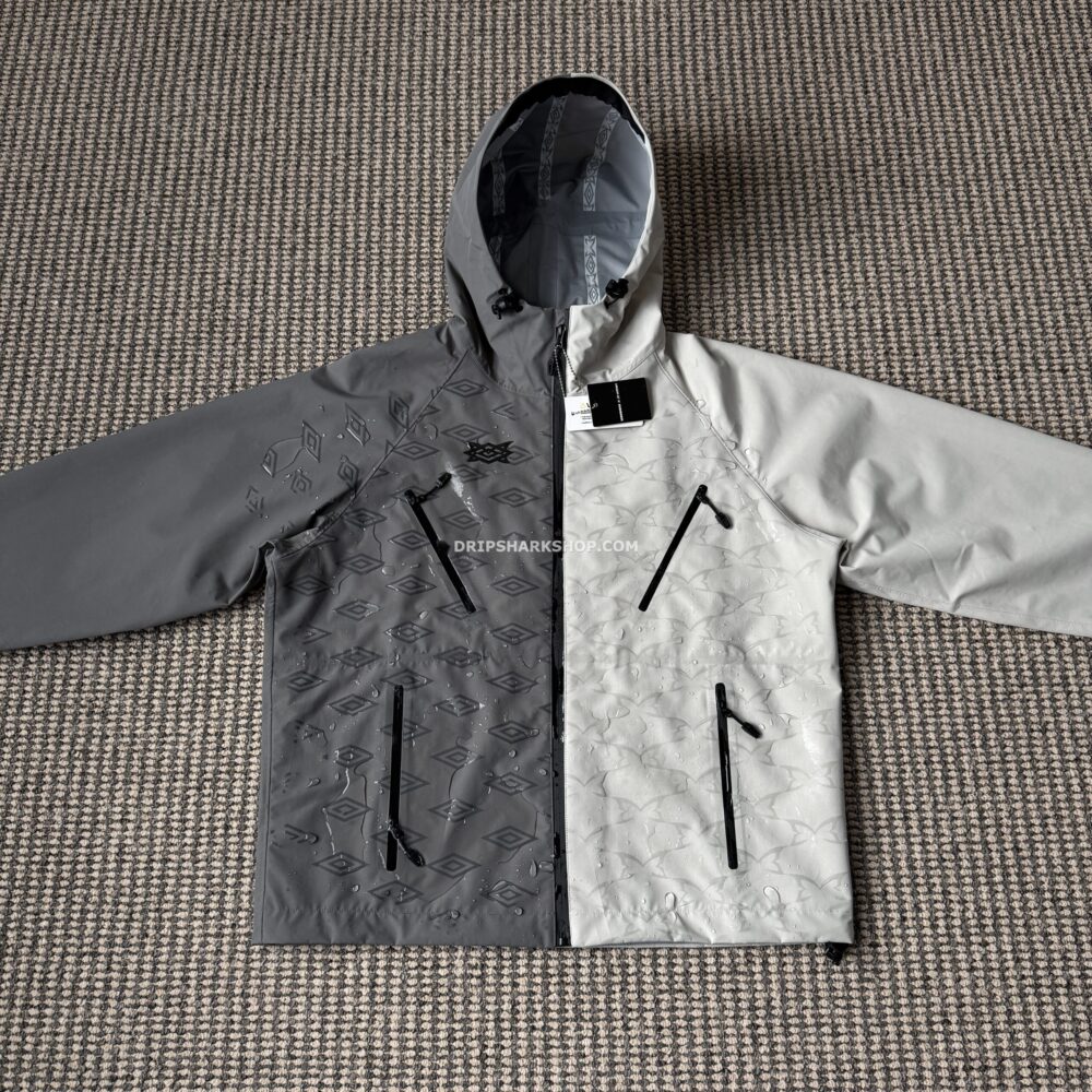 Sudadera Mertra blanco y gris