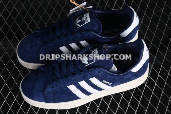 ADIDAS CAMPUS ‘DARK BLUE WHITE-CHALK WHITE’