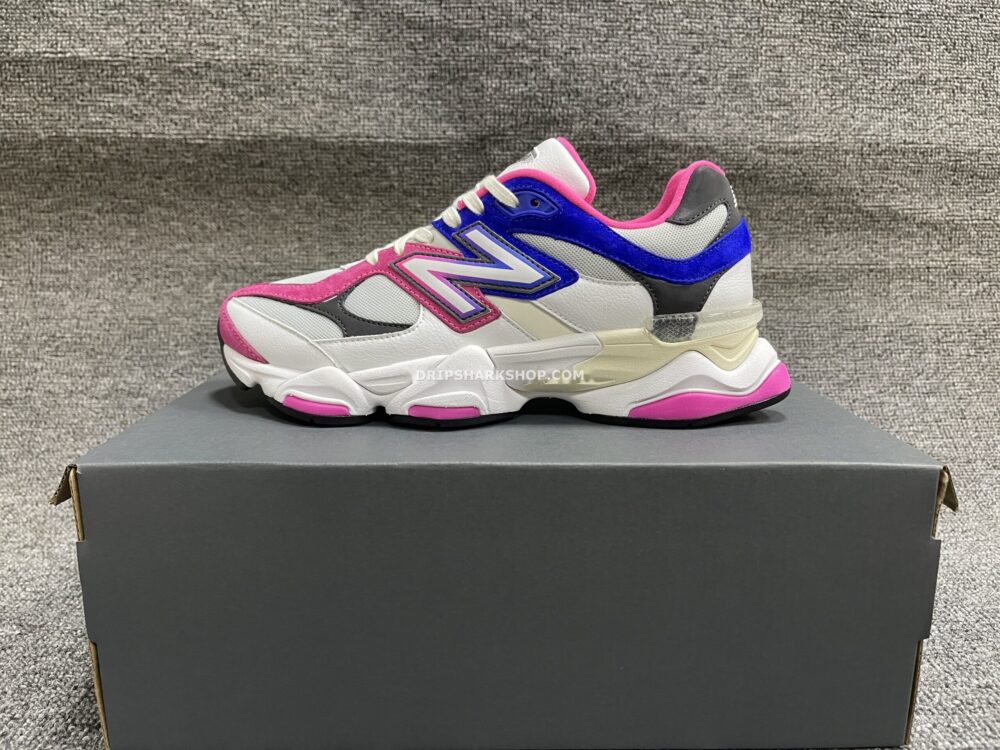 Zapatillas New Balance 9060 White Pink Blue
