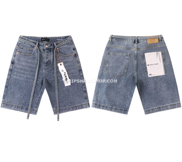 923f663c Vaqueros cortos Purple Brand