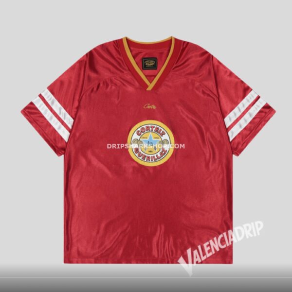 CAMISETA-CORTEIZ-SOCCER-773-2-ROJO CRTZ T-SHIRT SOCCER ROJO