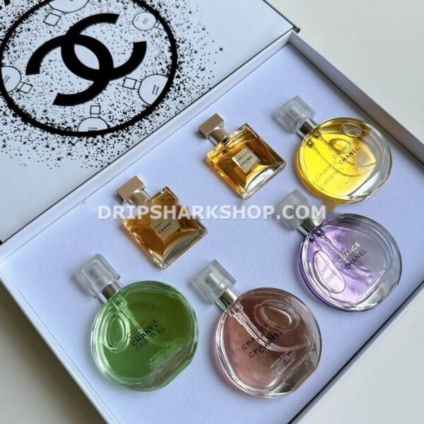 Perfume Chanel 4×30 ml y 2×10 ml