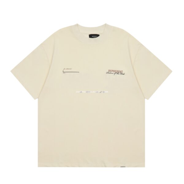 Camiseta REPRESENT - Amarillo