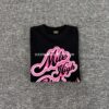 CRTZ T-SHIRT ROSA Y NEGRA