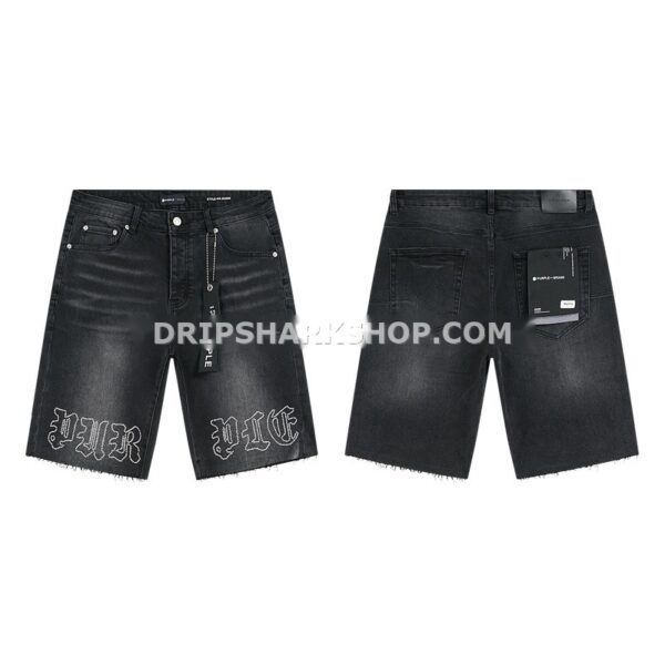 b30035b9 Vaqueros cortos Purple Brand